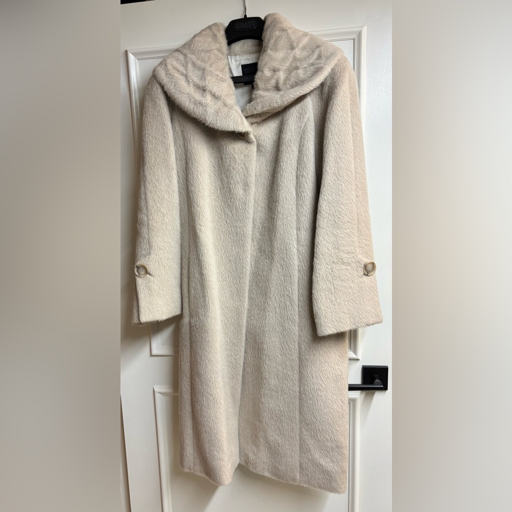 Hilary Radley alpaca coat -original showroom sample